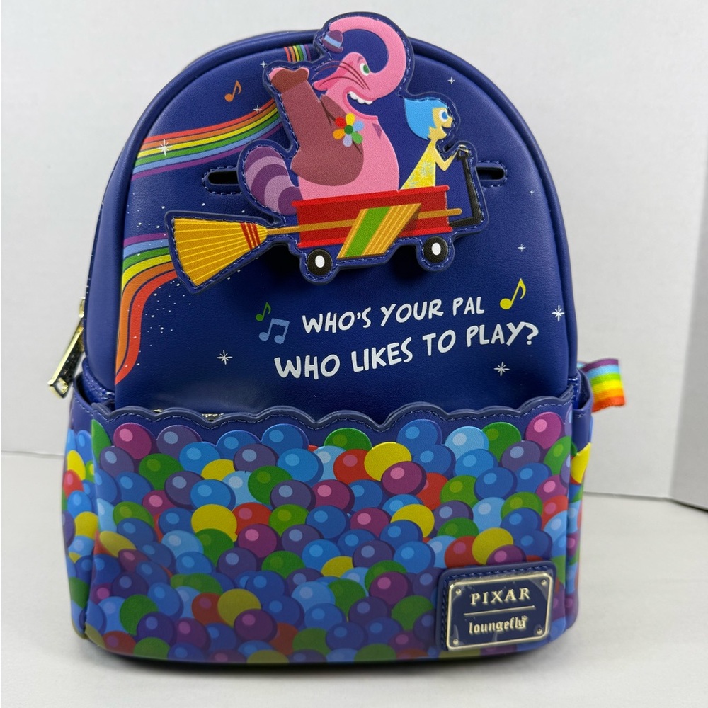 Loungefly Disney Pixar Inside Out Bing Bong and Joy Rocket Set - Picture 11 of 16